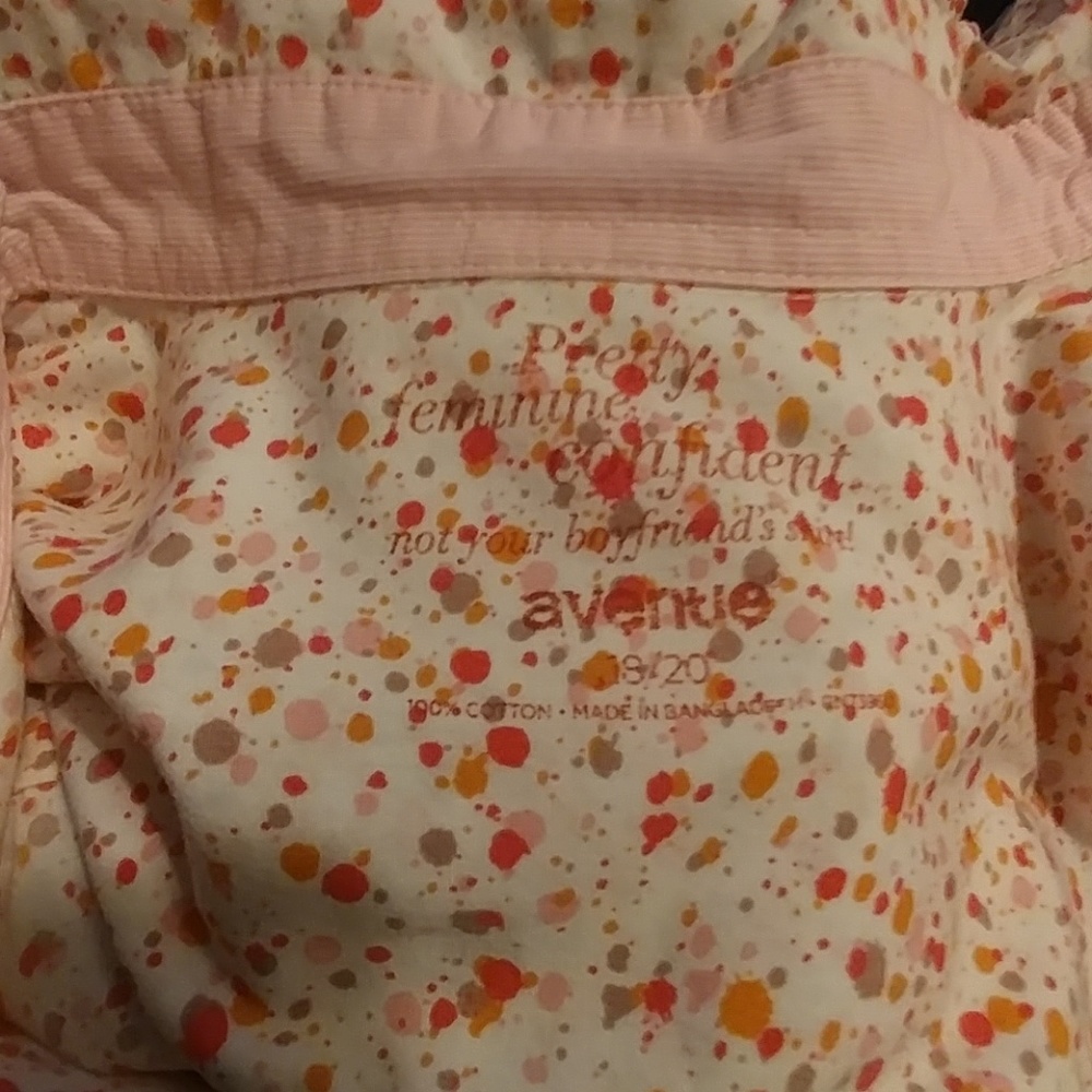 Avenue Multi Colored Button Down Blouse - image 2